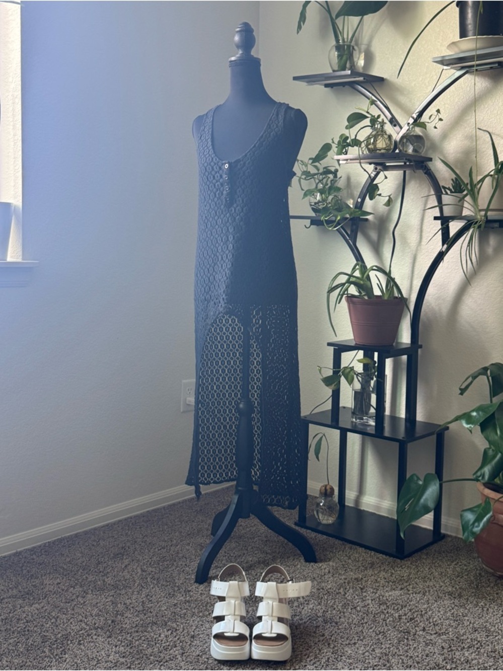 Roxy crochet Dress or Swimsuit Cover up
